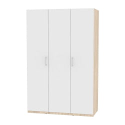 Шкаф распашный R-198х135х45-1(ДСС-Белый)