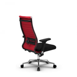 Кресло офисное МЕТТА B 2b 19/2D, Основание 17834 Комплект 3 Красное Черное