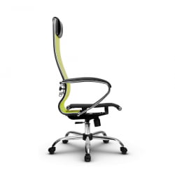 Кресло офисное МЕТТА B 1m 4/K131, Основание 17833 Комплект 2 Лайм Черное