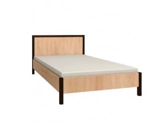 Кровать (1400) BAUHAUS 3 Дуб Сонома/Орех шоколадный(спальня)