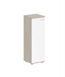 Шкаф средний правый Sigma SG.814.OD.WH.R Дуб темный Белый