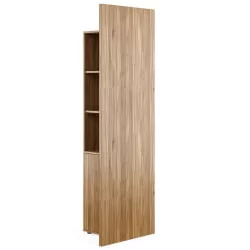 Шкаф-стеллаж с подсветкой SOL29750103 Орех