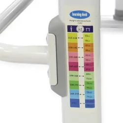 Комплект парта и стул с чехлом RIFFORMA SET-10 Белый Серый