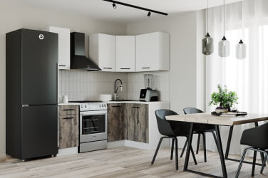 Гарнитур кухонный угловой 2000 Руанда 2000х1200