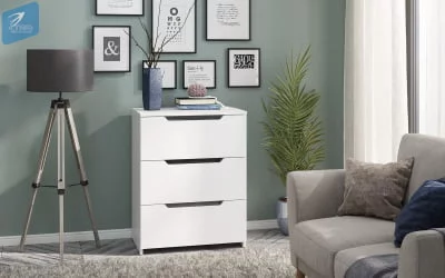 Комод в детскую КМ-001 Лайт Белый