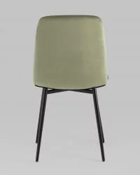 Стул Одди велюр Пыльно-оливковый