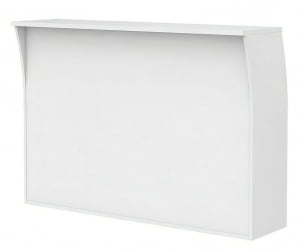 Стойка ресепшн прямая IMAGO РС-4 Белая