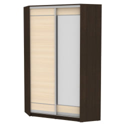 Шкаф-купе ЙА-230х1250-2(Венге-ДМ-Д1Д2) / YA-230х1250-2(Венге-ДМ-D1D2)