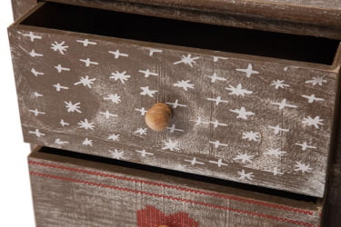 Тумба в прихожую Secret De Maison CHRISTMAS 5 ( mod. HX16-011NS ) Коричневый