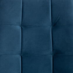 Стул CHILLY (mod. 7095) ткань/металл, 45x53х88 см, высота до сиденья 50 см, синий barkhat 29/черный