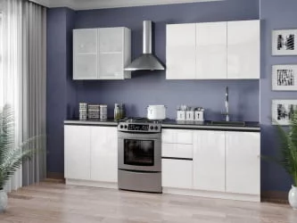 Тумба кухонная 500 Шервуд ЛД 281.040.000.141 Белый Белый глянец