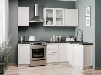 Шкаф кухонный 600 высокий Джулия ЛД 284.450.000.028 Белый