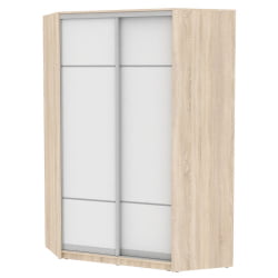 Шкаф-купе YA-230х1400-568-3(ДСС-Белый-D4D4)