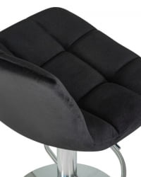 Стул барный DOBRIN TAILOR (черный велюр (MJ9-101)) 2 шт