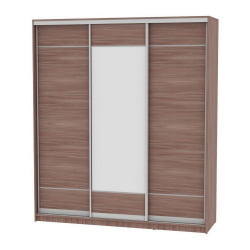 Шкаф-купе B-230х200х60-1(ЯШТ-D7D8D7)