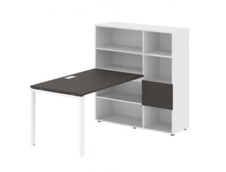 Рабочая станция ЕДИС ЕУРСТ 1213 Мокко Белый Белый / EDIS EURST