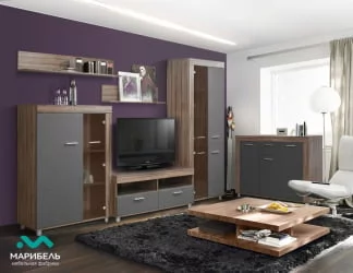 Полка 900 Бэлла-5 03 Индиан эбони темный