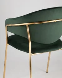 Стул мягкий Эвита Зеленый