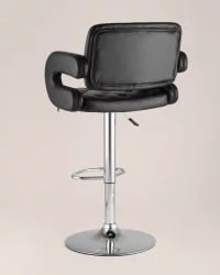 Барный стул Бентли PU-кожа Черный