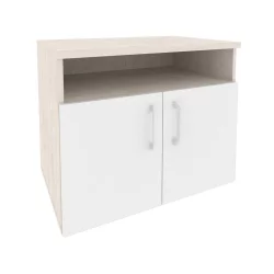 Тумба для оргтехники ONIX O.TM-1 Денвер Светлый/Белый