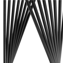 Журнальный стол Osteria/Остерия металл, черный, 25,5х25,5х59 см