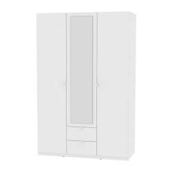 Шкаф распашный R-198х135х45-2-TR-M(Белый)