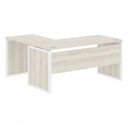 Стол письменный угловой правый XTEN-QP XQPCT 1615 R Сосна Эдмонт Белый