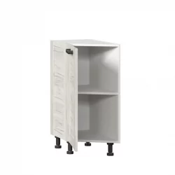 Тумба кухонная окончание 350 Винченца ЛД 234.220.000.013 Белый Дуб Крафт белый