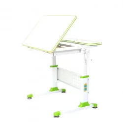 Парта растущая RIFFORMA Comfort-80 Белый Зеленый