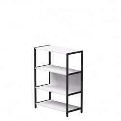 Стеллаж металлический средний Everprof EVO 254Н010 Белый Черный