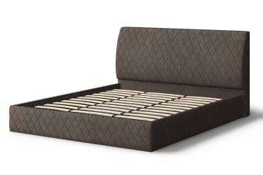 Кровать Хилтон, 2000 x 1200 мм, коричневый