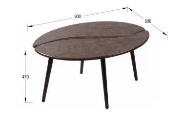 Придиванный столик Арабика Браун