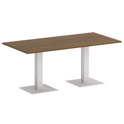 Стол прямоугольный HOME OFFICE VR.SP-5-180.2 Орех Гварнери/Белый металл