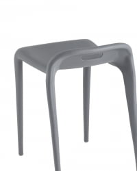 Табуретка Sletten пластик Серый