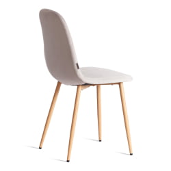 Металлический стул БРЕЕЗЕ (мод. ДЖСC-58) Велюр/металл , 44 х 53 х 86 см, Лигхт грей (светло-серый) ХЛР14 / натуральный / BREEZE (mod. JSC-58) Light grey HLR14