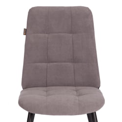 Стул обеденный Asti флок , 47х54х86, серый, 29