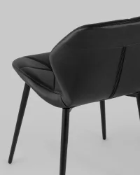 Стул Эдвин экокожа Черный