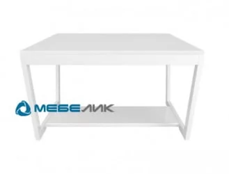 Стеклянный стол BeautyStyle 1 Белый