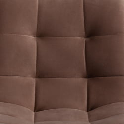 Стул полубарный CHILLY (mod. 7095пб ) ткань/металл, 53x44x94 см, высота до сиденья 66 см, бежевый barkhat 5/черный