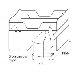 Кровать Принцесса 9