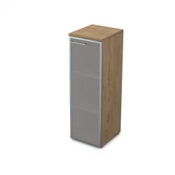 Пенал средний со стеклом правый GLOSS LINE 9НП.017.6 Teakwood