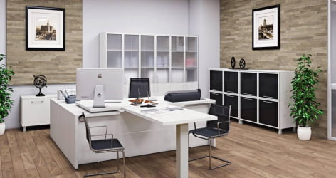 Дверь YALTA LT-D2 Л Снежная Патина