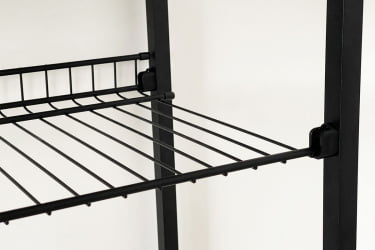 Тумба для обуви Краш LMN-13 черный муар/дуб крафт золотой