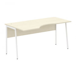 Стол эргономичный левый IMAGO Plus СА-1P(Л) Клен Белый