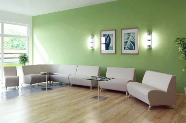 Диван Интер хром 2х местный Euroline 912