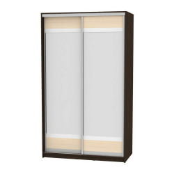 Шкаф-купе B-220х135х60-1(Венге-ДМ-D10D10)