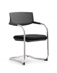 Конференц-кресло Визави блэк CФ / Висави блаcк CФ CХ-172C-БЛАCК-ОС-01 / CF Visavi black CF CH-172C-BLACK-OS-01