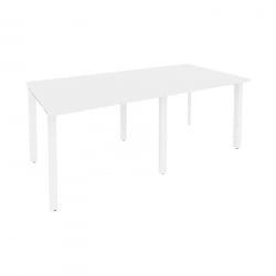 Стол переговорный (2 столешницы) ОНИКС О.МП-ПРГ-2.1 Белый Бриллиант / ONIX O.MP-PRG-2.1