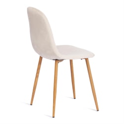 Стул BREEZE (mod. 4724) вельвет/металл, 44 х 53 х 87 см, Light beige (светло-бежевый) HLR1 / натуральный