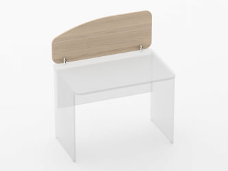 Экран разделительный Glassy 5.12.10 Венге